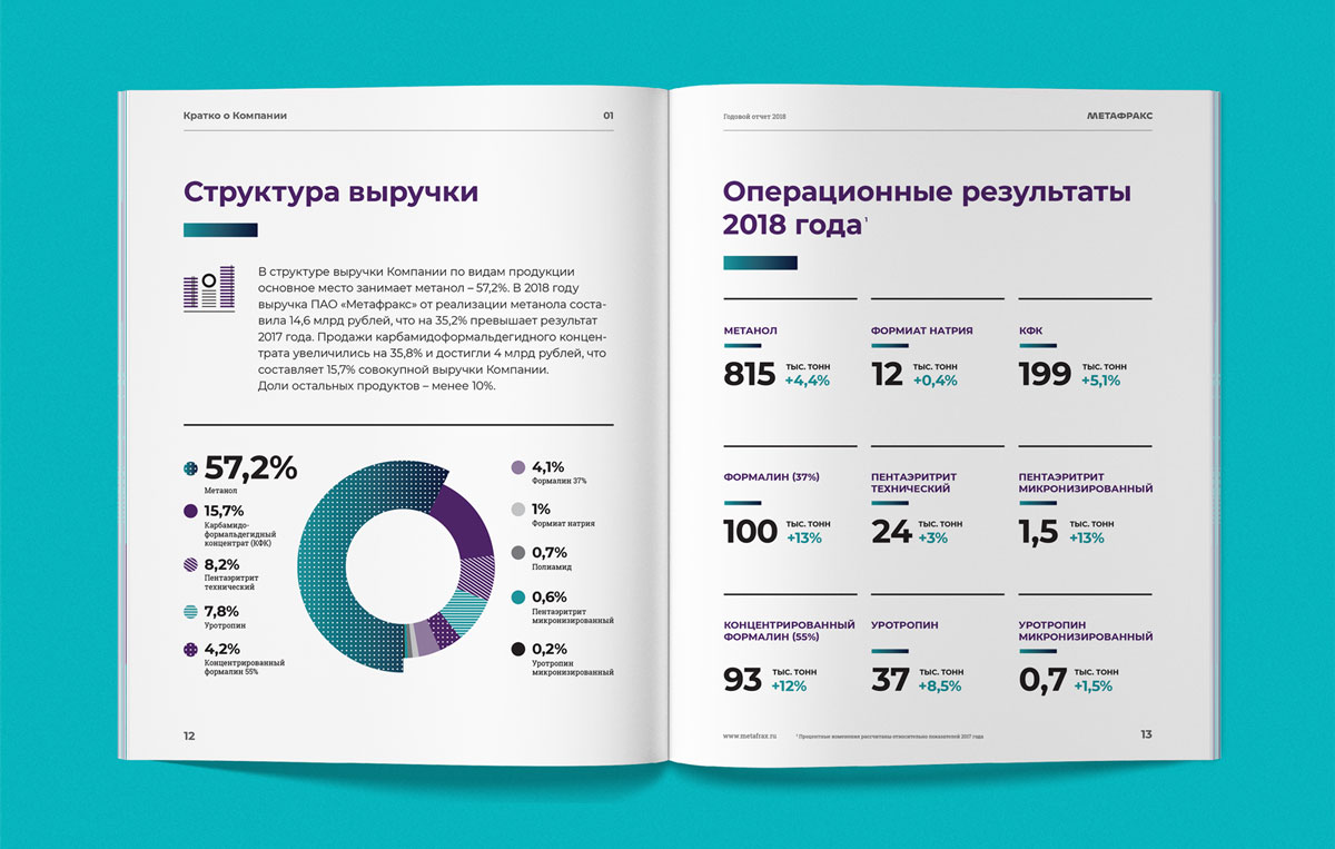 Годовой отчет образец заполнения