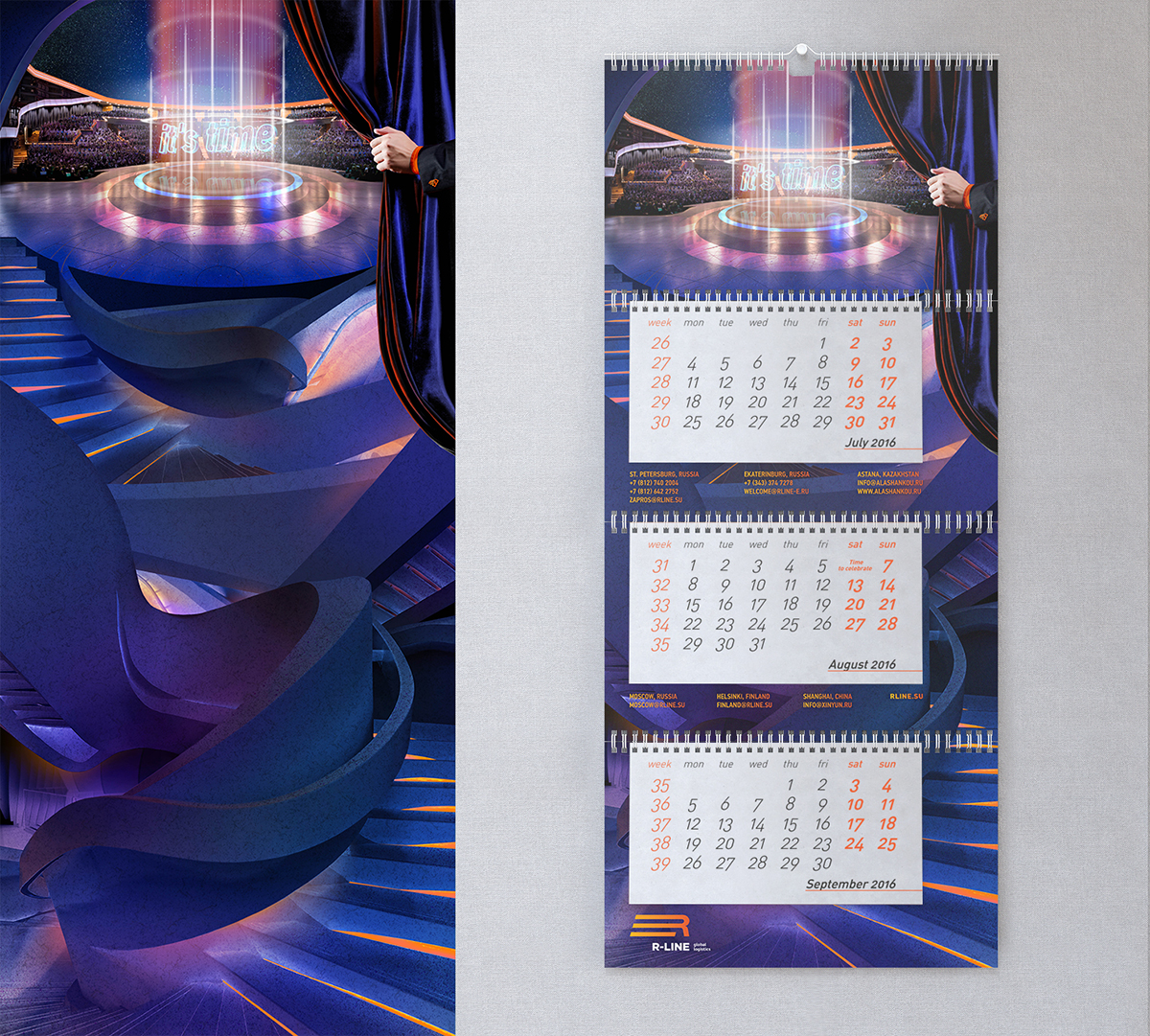 Необычные идеи дизайна календарей